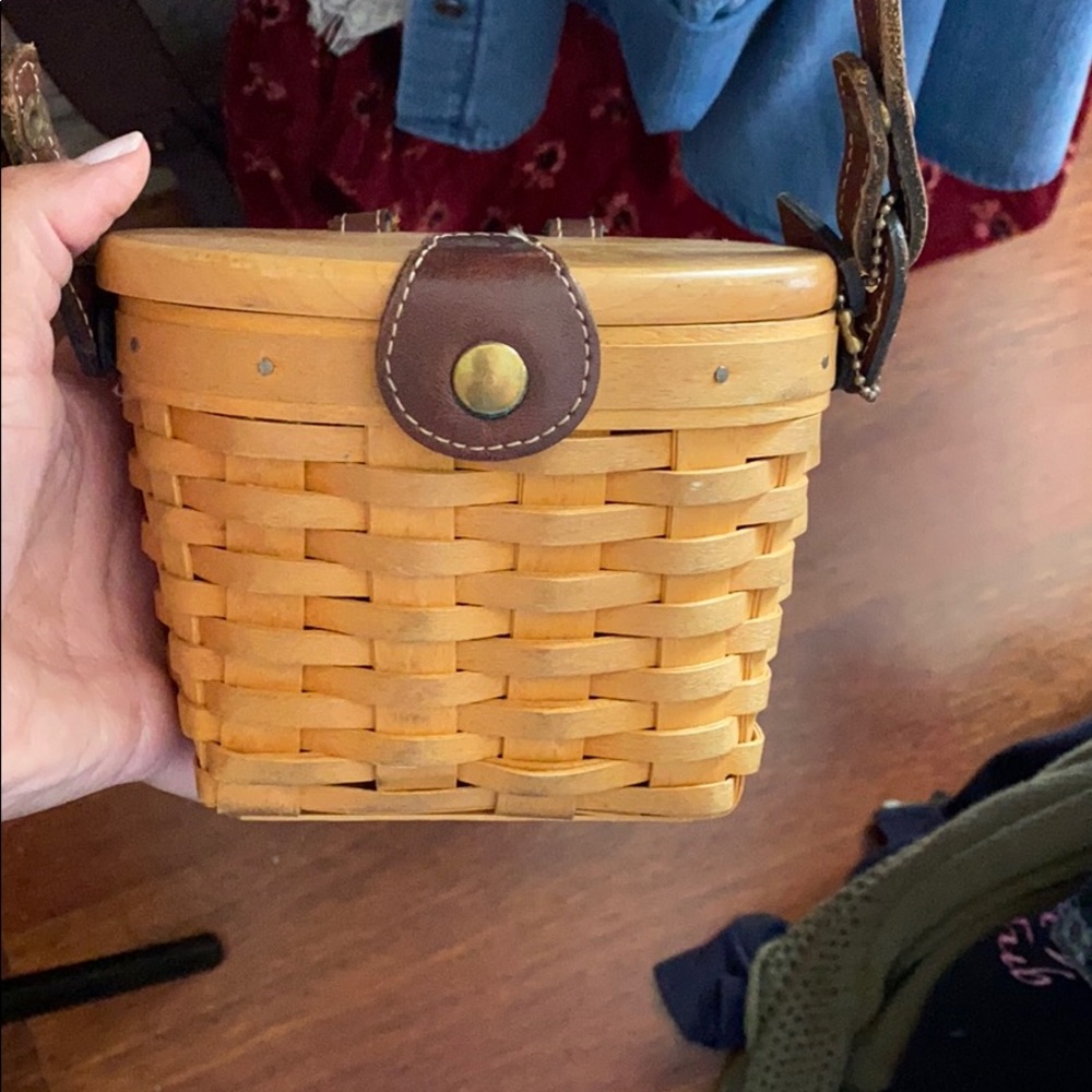 Mini Longaberger purse